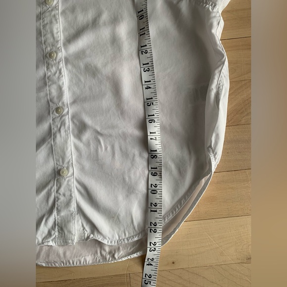 ARITZIA-  Babaton Crisp White Button-Down Shirt - Picture 8 of 10